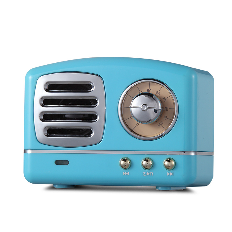 Portable Bluetooth Speaker Retro Mini Portable Wireless Bluetooth Speaker USB/TF Card Music Player HIFI Subwoofer Speaker Color Portable Bluetooth Speaker Retro Mini Portable Wireless Bluetooth Speaker USB/TF Card Music Player HIFI Subwoofer Speaker Color