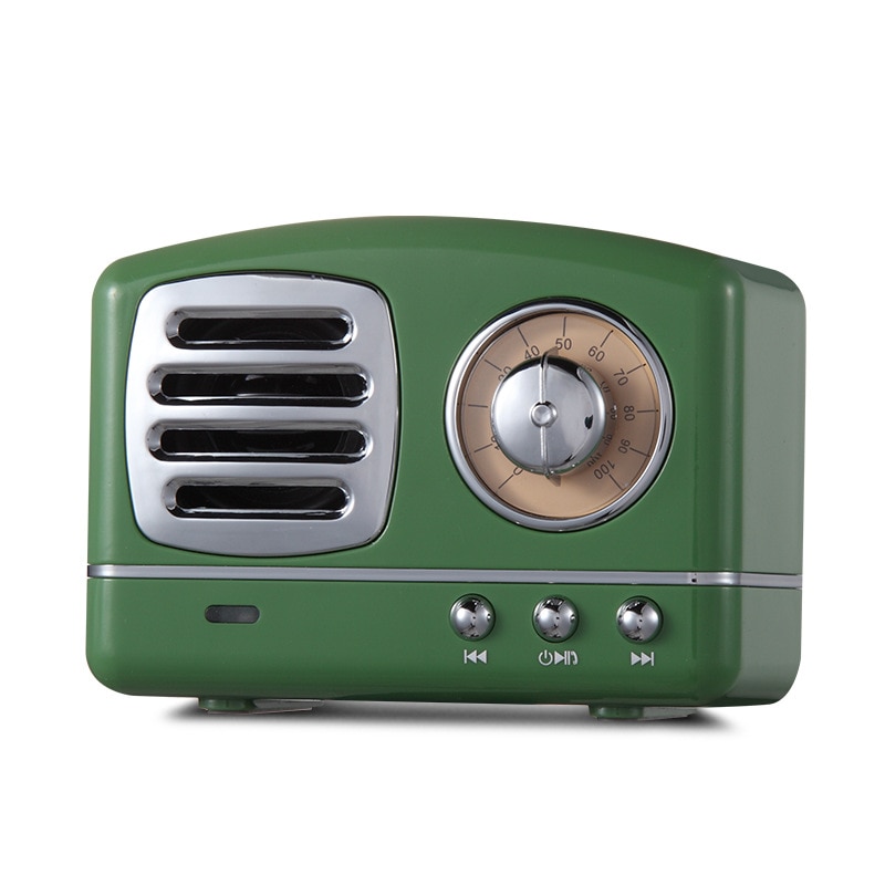 Portable Bluetooth Speaker Retro Mini Portable Wireless Bluetooth Speaker USB/TF Card Music Player HIFI Subwoofer Speaker Color Portable Bluetooth Speaker Retro Mini Portable Wireless Bluetooth Speaker USB/TF Card Music Player HIFI Subwoofer Speaker Color
