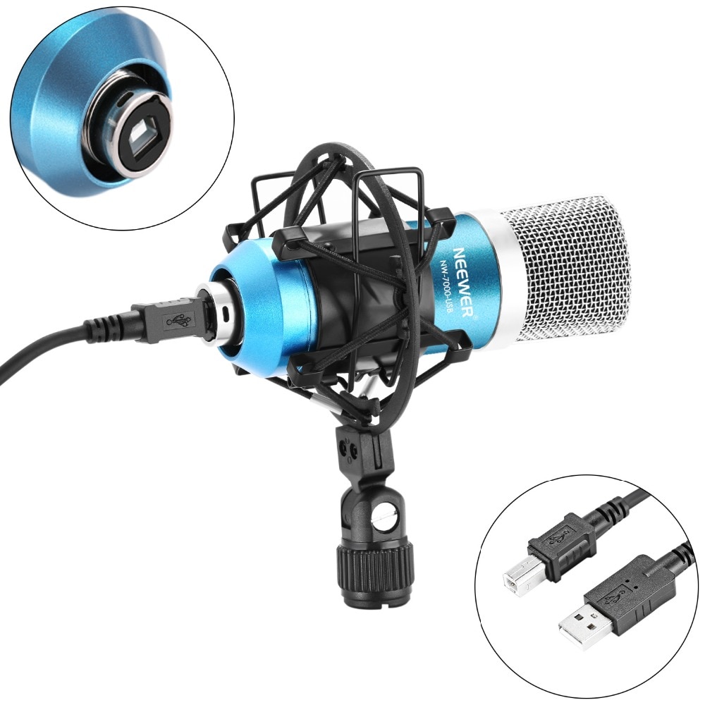 Neewer usb microphone for Windows and Mac with suspension scissor arm stand Shock Mount and table mounting clamp kit for Sound Neewer usb microphone for Windows and Mac with suspension scissor arm stand Shock Mount and table mounting clamp kit for Sound